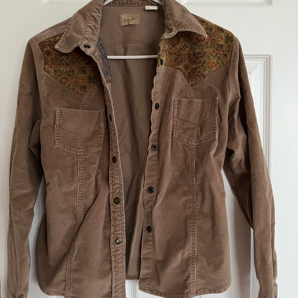 Wrangler Corduroy Western Overshirt